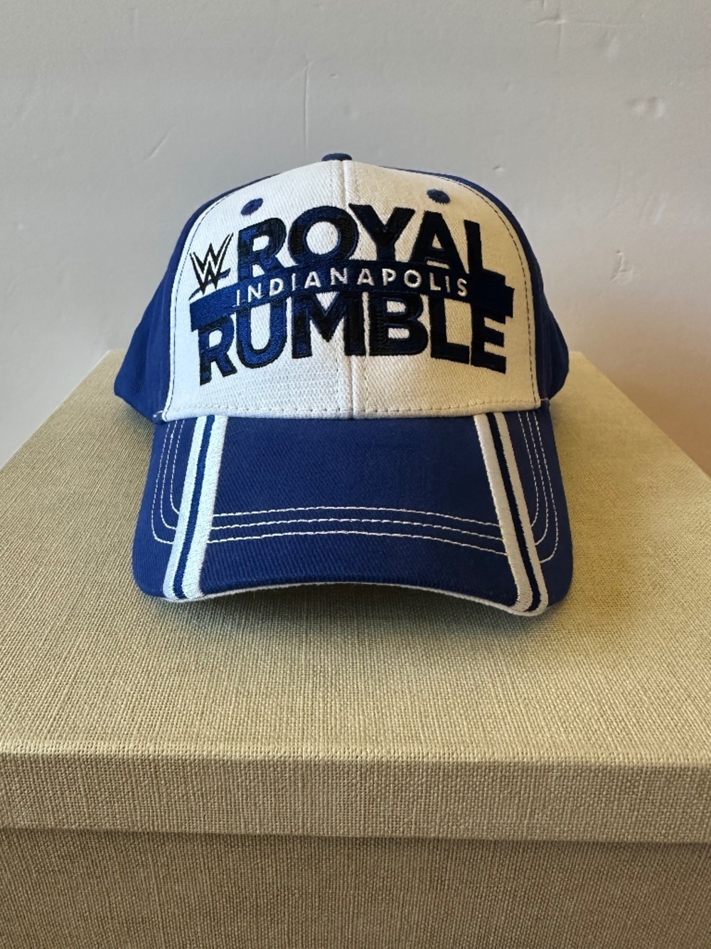 WWE Royal Rumble Indianapolis 2025 Baseball Hat - NEW